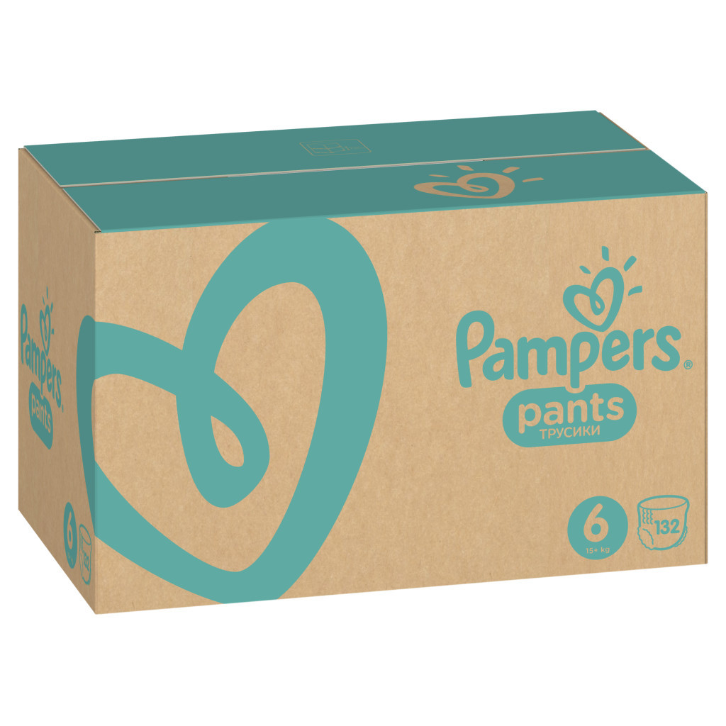Підгузки Pampers трусики Pants Extra Large Розмір 6 (15+ кг) 132 (8001090808080) - зображення 4