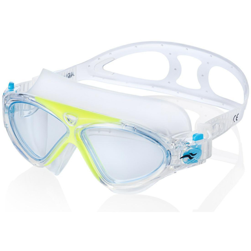 Окуляри для плавання Aqua Speed Zefir 079-61 9289 жовтийпрозорий OSFM (5908217692894) - зображення 1
