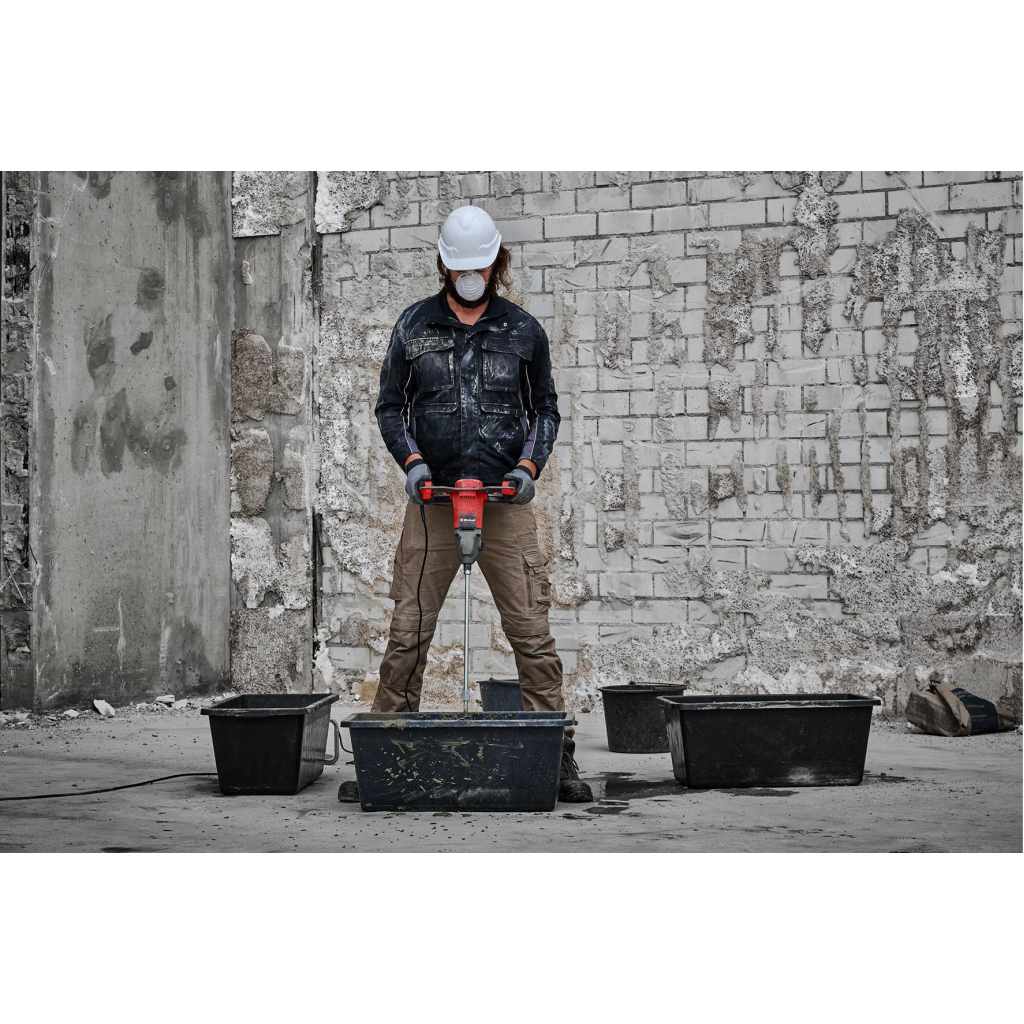 Міксер будівельний Einhell Professional TP-MX 1700-2 CE 1700Вт, 2 швидкості, 180-460/300-750об/хв (4258565) - изображение 8