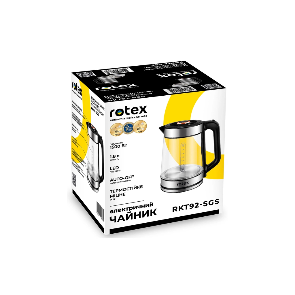 Електрочайник Rotex RKT92-SGS - зображення 9