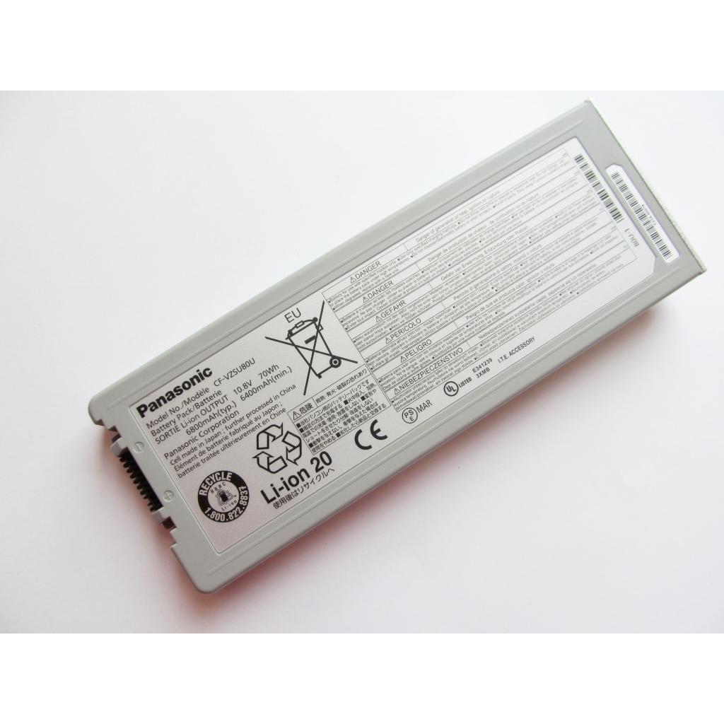 Акумулятор до ноутбука Panasonic ToughBook CF-C2 CF-VZSU80U, 6800mAh (70Wh), 6cell (A47380) - зображення 2