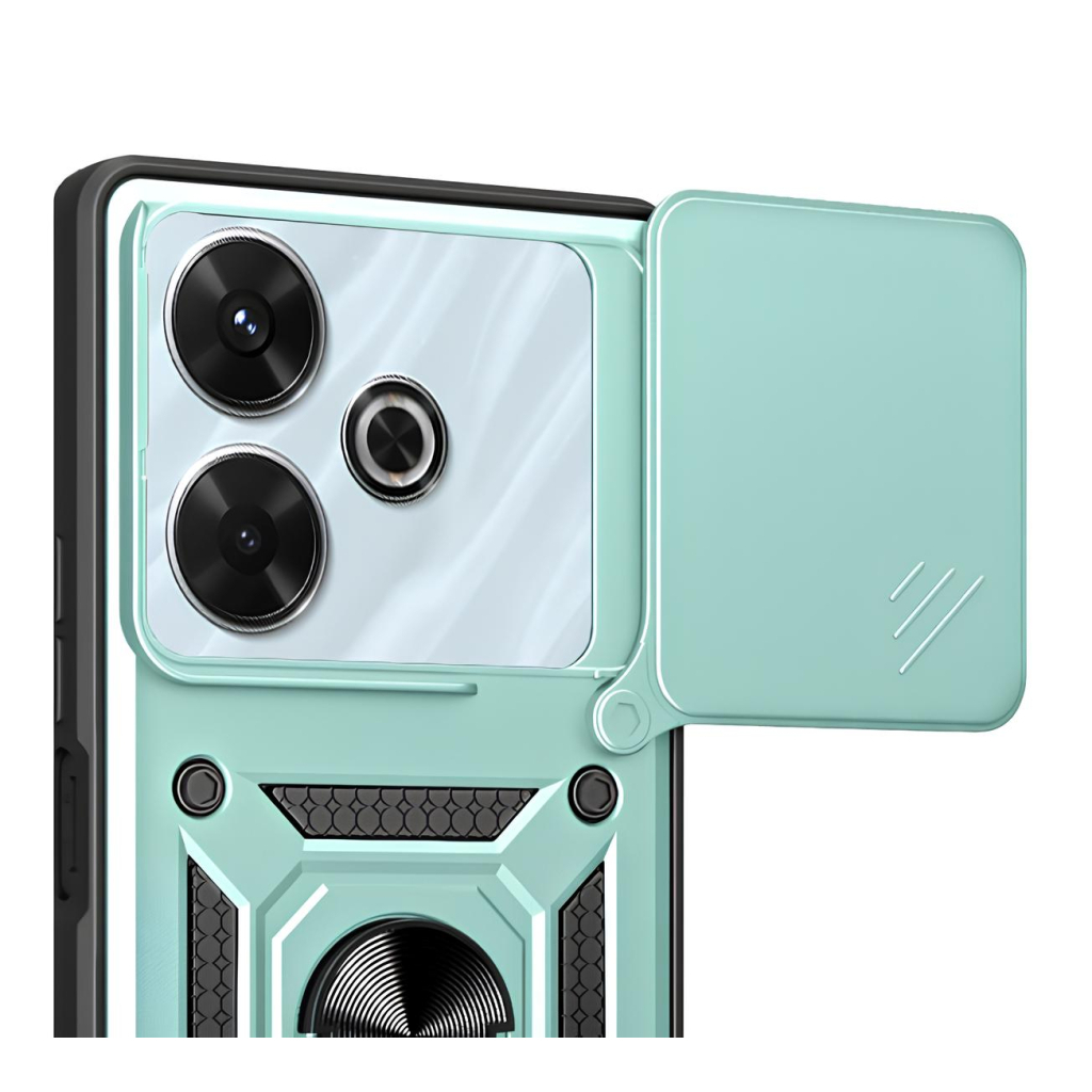 Чохол до мобільного телефона BeCover Military Xiaomi Redmi 13 Dark Green (711553) - зображення 3