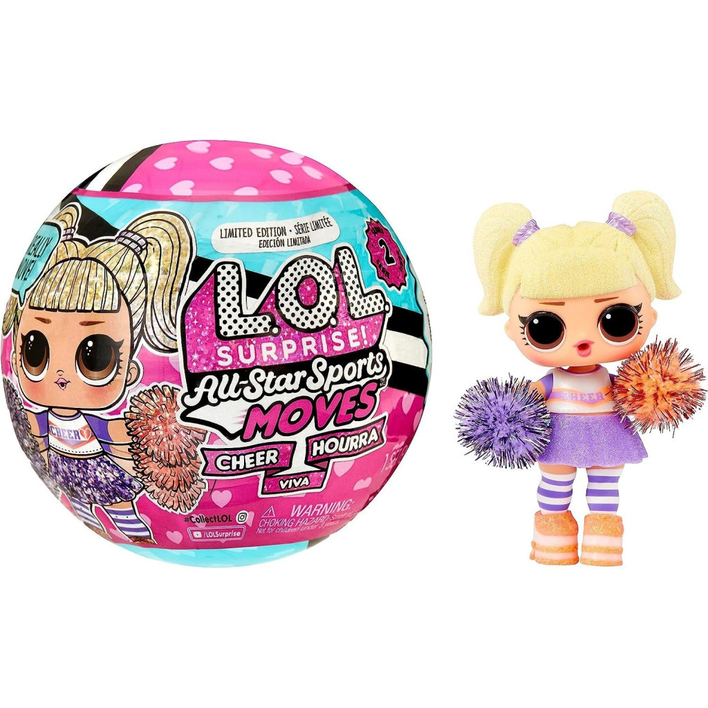 Лялька L.O.L. Surprise! серії All Star Sports Moves – Чирлідинг (593294) - зображення 1
