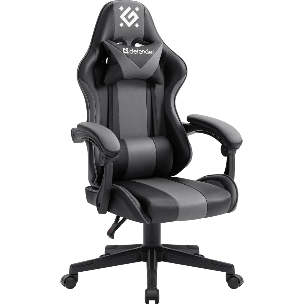 Крісло ігрове Defender Cosmic Black/Grey (64479) - зображення 1