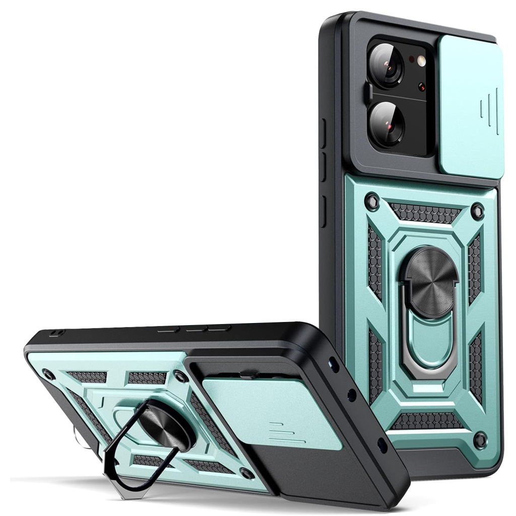 Чохол до мобільного телефона BeCover Military Xiaomi 13T/13T Pro Dark Green (710559) - зображення 7