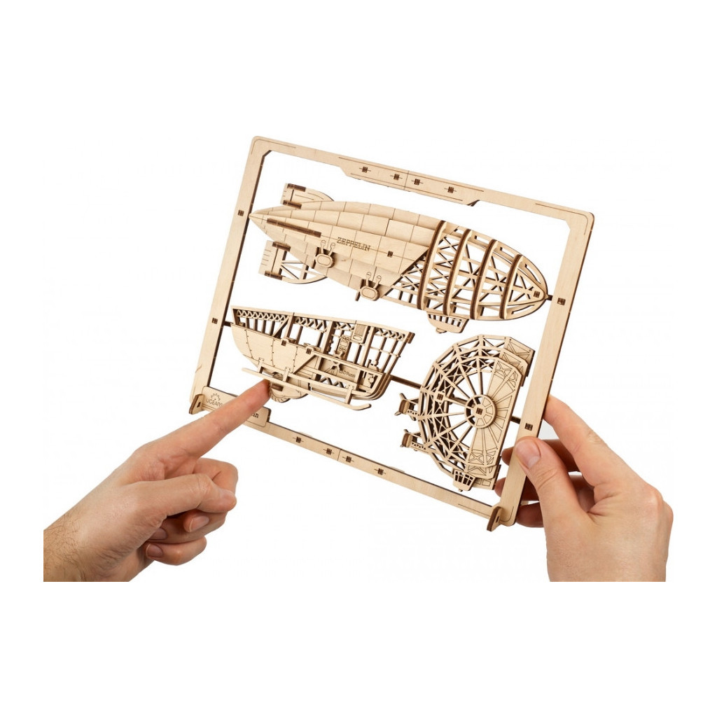Конструктор Ugears Цепелін 2.5D (6337512) - изображение 5