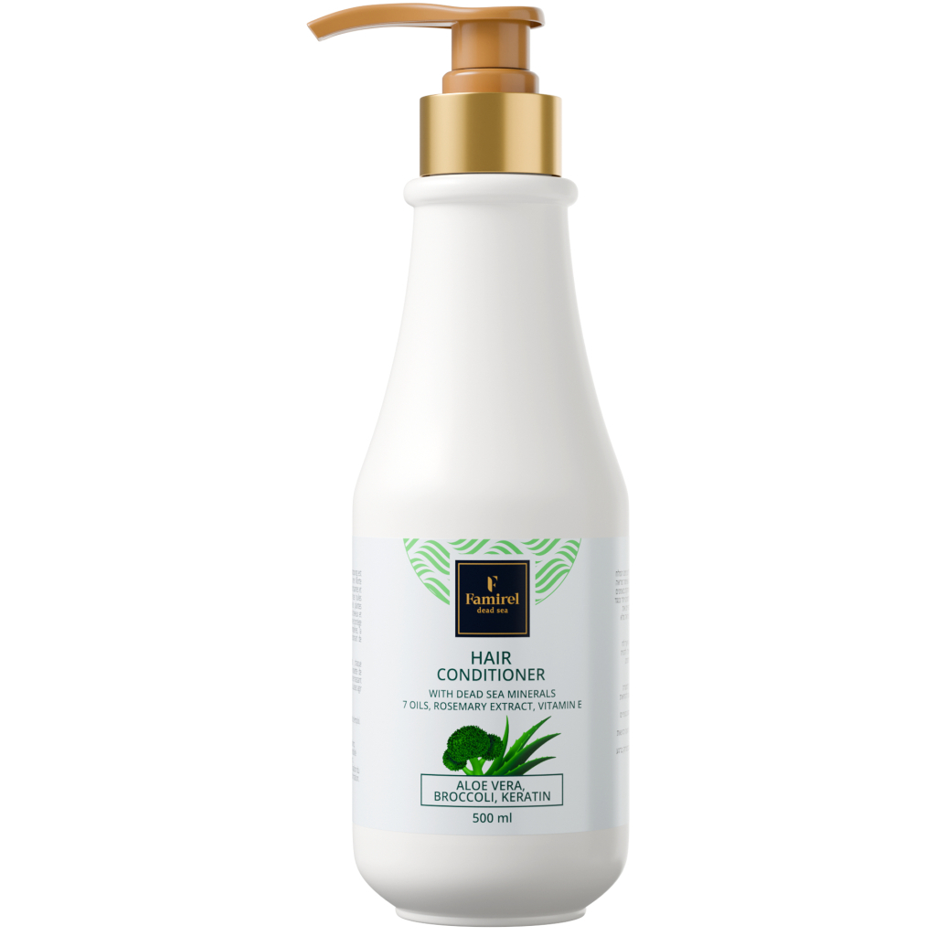 Кондиціонер для волосся Famirel З екстрактом броколі, алое вера, розмарином і кератином 500 мл (7290114085007) - зображення 1