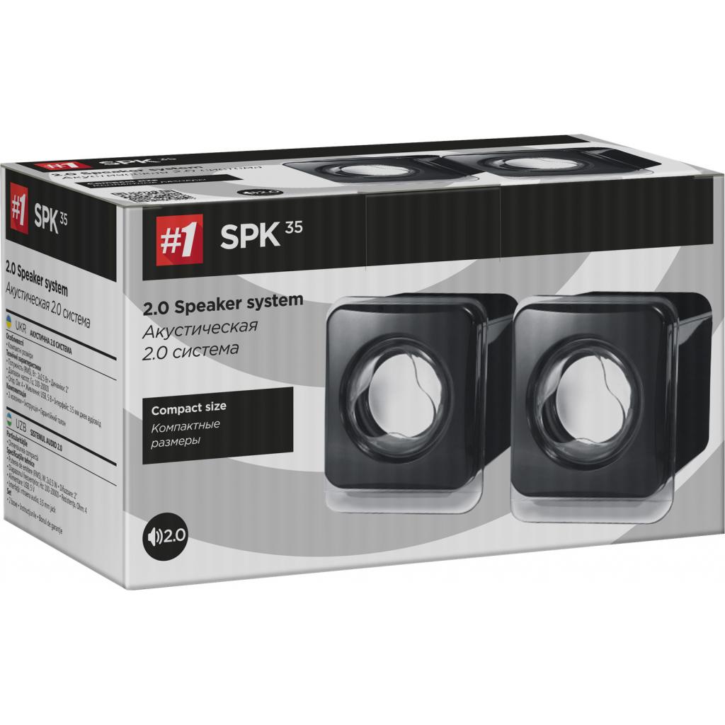 Акустична система Defender SPK 35 5W USB black (65635) - зображення 3