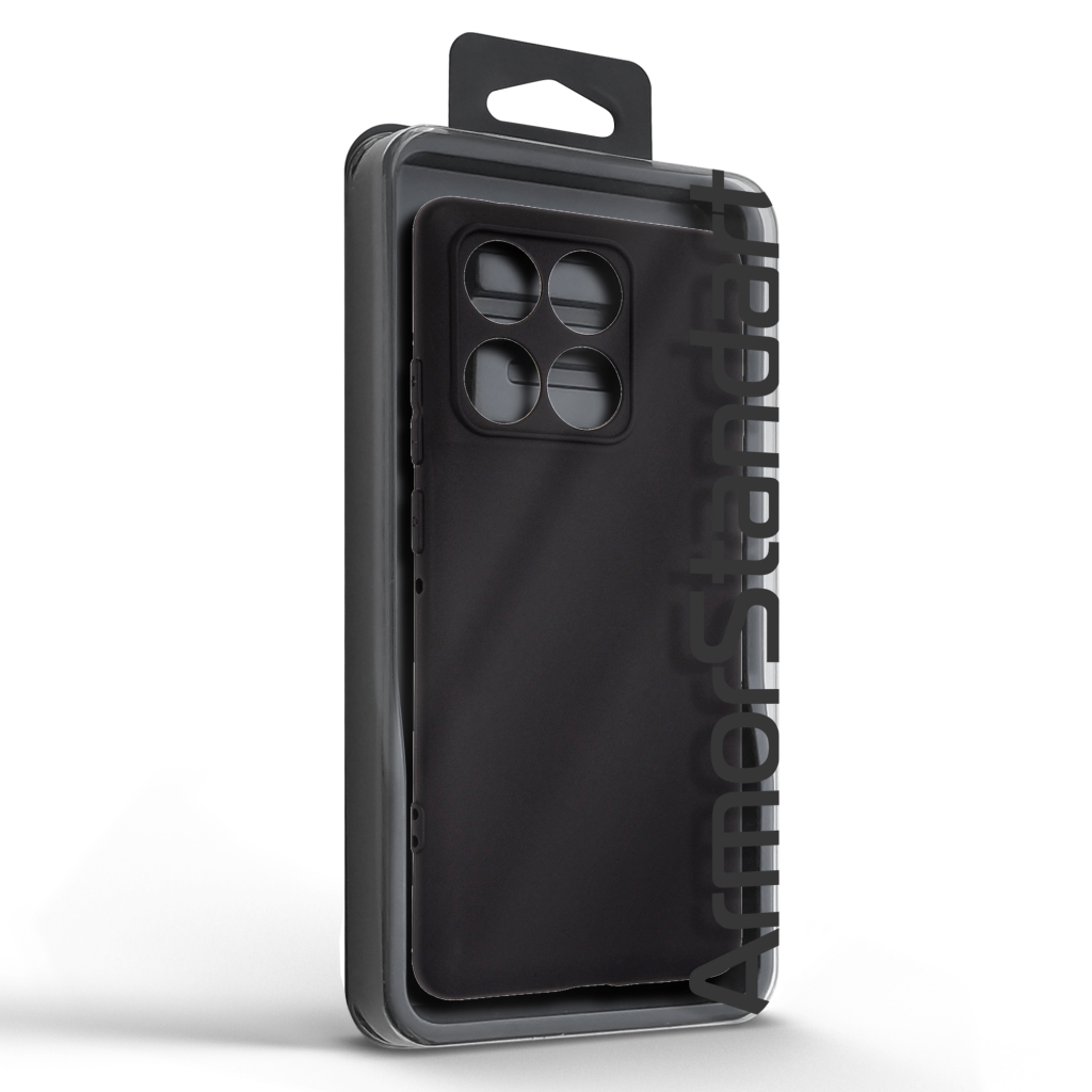 Чохол до мобільного телефона Armorstandart Matte Slim Fit Motorola Edge 60 Pro 5G Black (ARM85836) - зображення 5