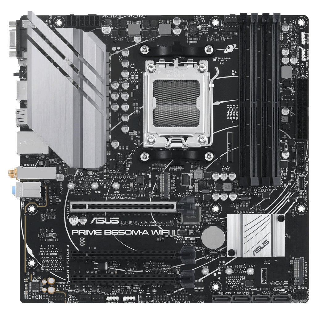 Материнська плата ASUS PRIME B650M-A WIFI II - зображення 1