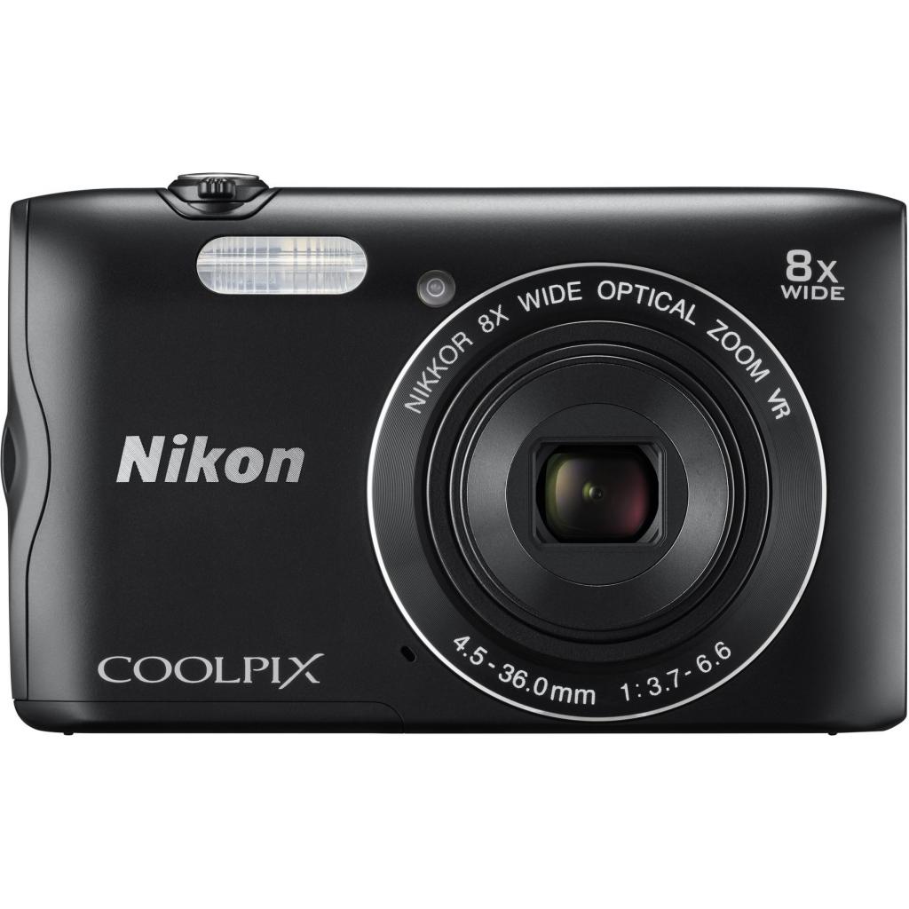 Цифровий фотоапарат Nikon Coolpix A300 Black (VNA961E1) - изображение 2