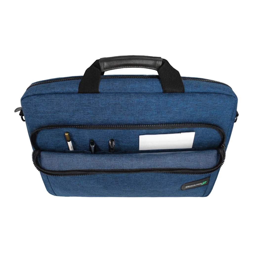Сумка для ноутбука Grand-X 14'' SB-148 soft pocket Navy (SB-148N) - зображення 3