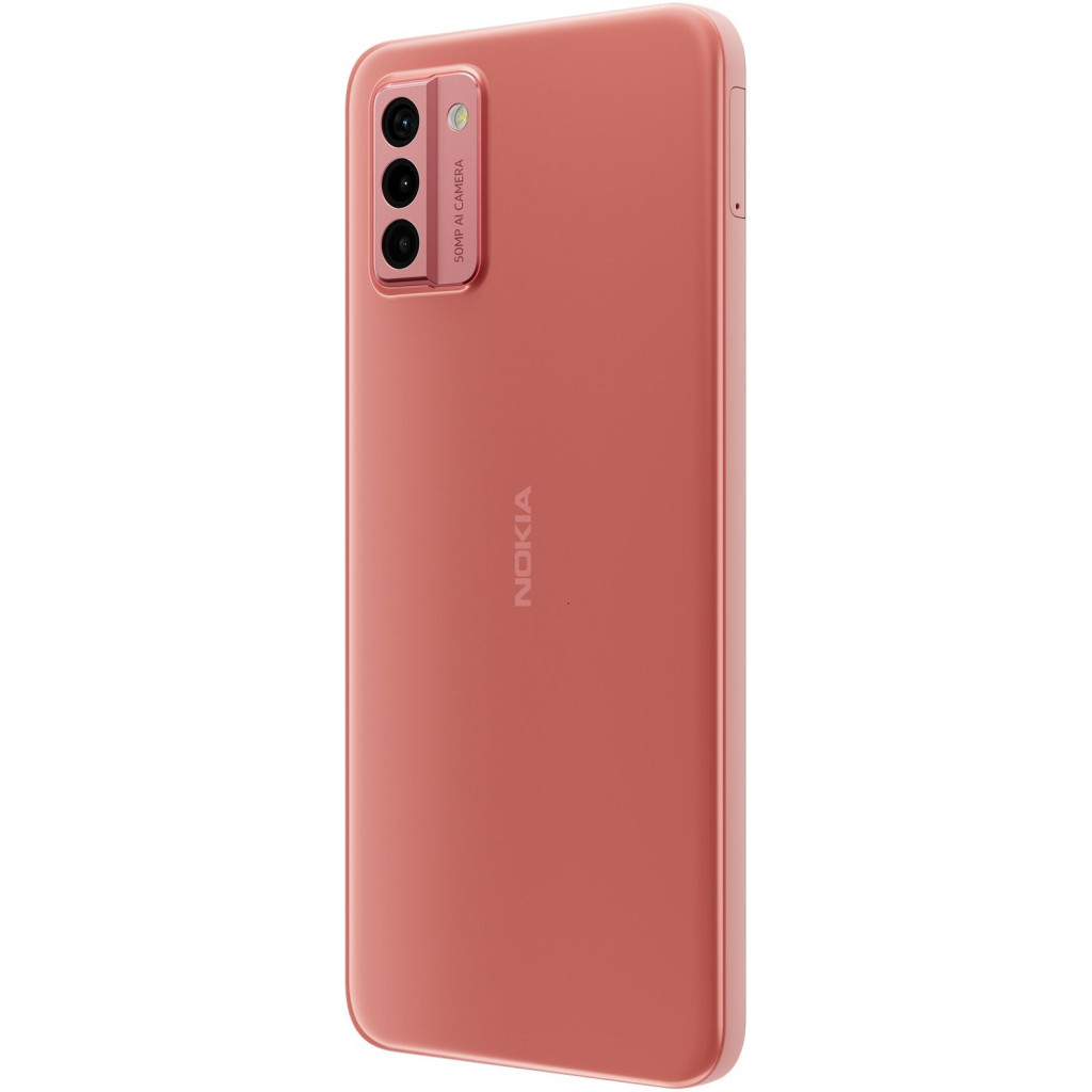 Мобільний телефон Nokia G22 6/256Gb Peach - зображення 8