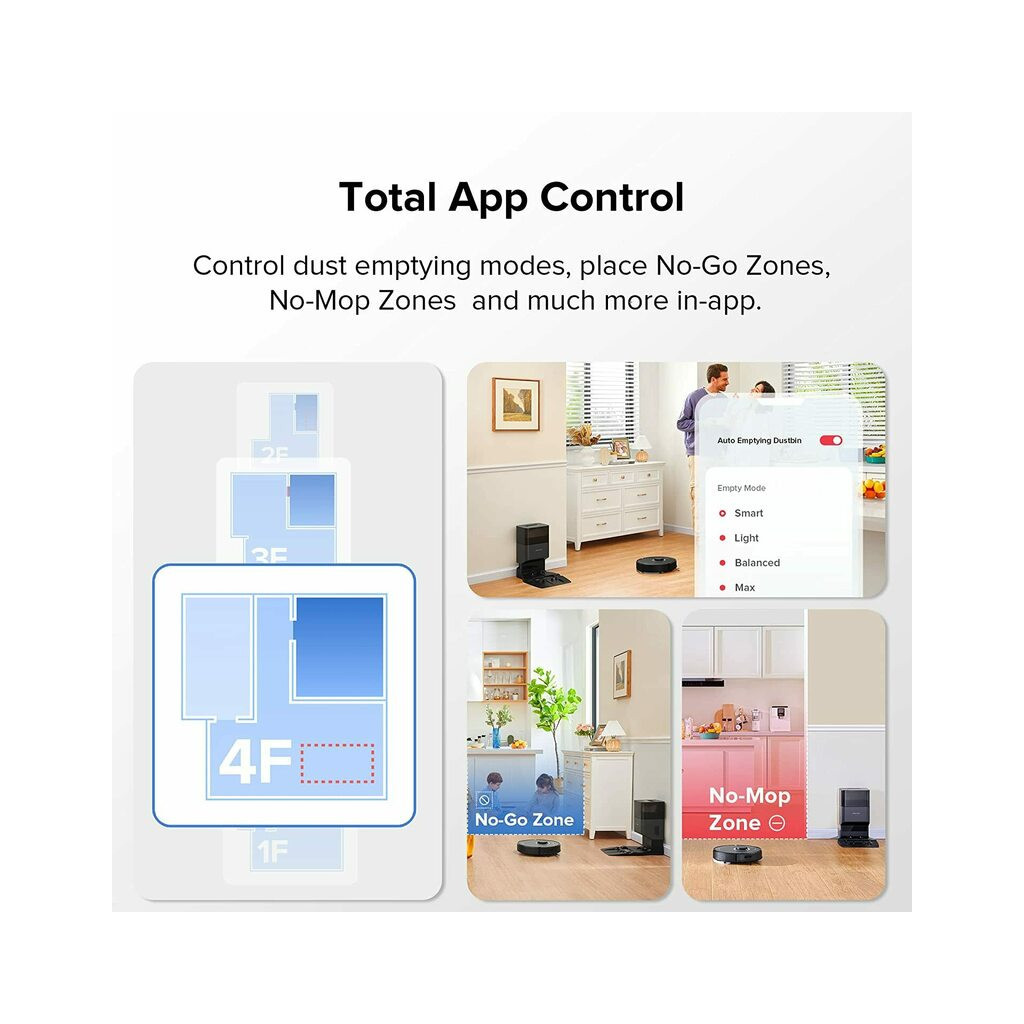 Пилосос Xiaomi RoboRock Vacuum Cleaner Q7 Max+ Black (Q7MP52-00) - зображення 8