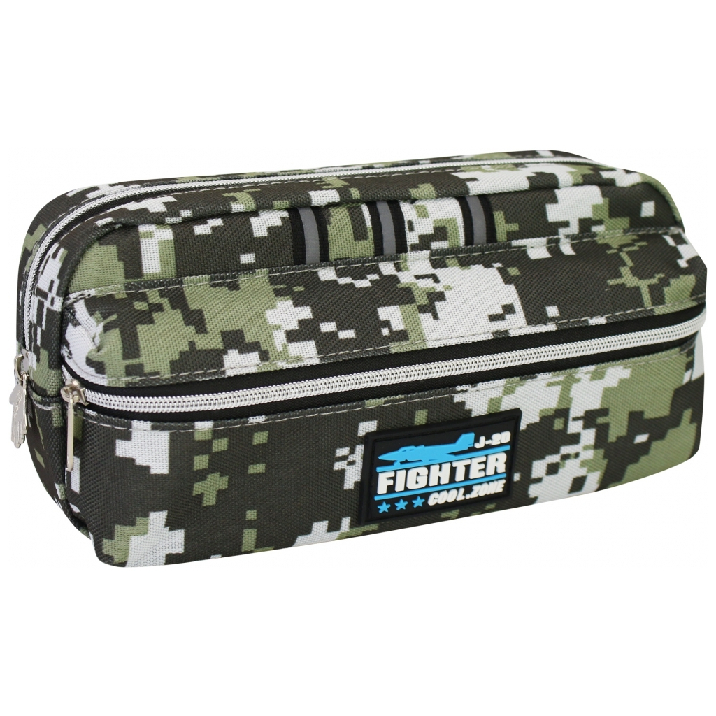 Пенал Maxi 3 відділення (C-6417-grey) - зображення 1