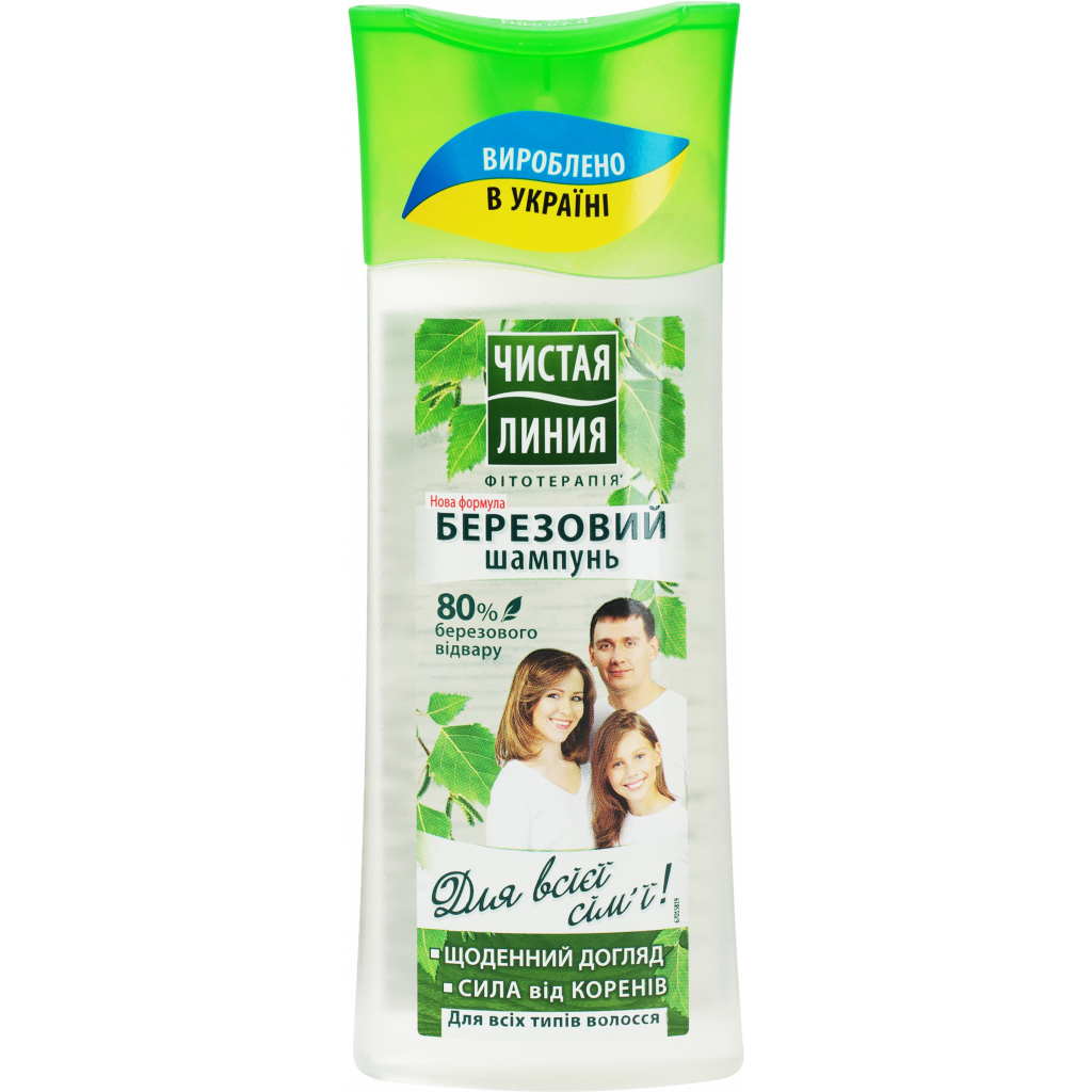 Шампунь Чиста лінія Березовий 250 мл (8722700848080) - зображення 1