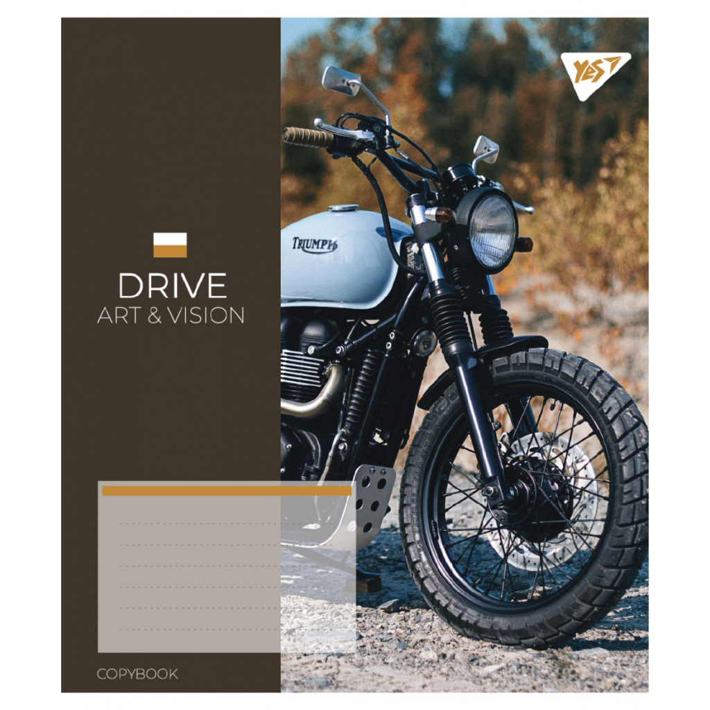 Зошит Yes Inspiration А5 60 аркушів лінія (767933) - зображення 3