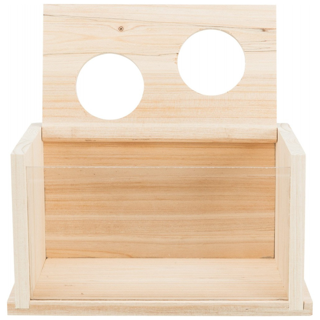 Іграшка для гризунів Trixie Ванна дерев'яна 22х12х12 см (4011905630045) - изображение 3