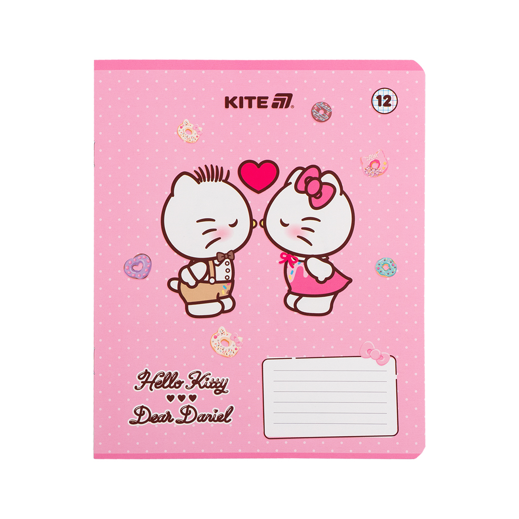 Зошит Kite Hello Kitty, 12 аркушів, клітинка (HK25-232-2) - зображення 6