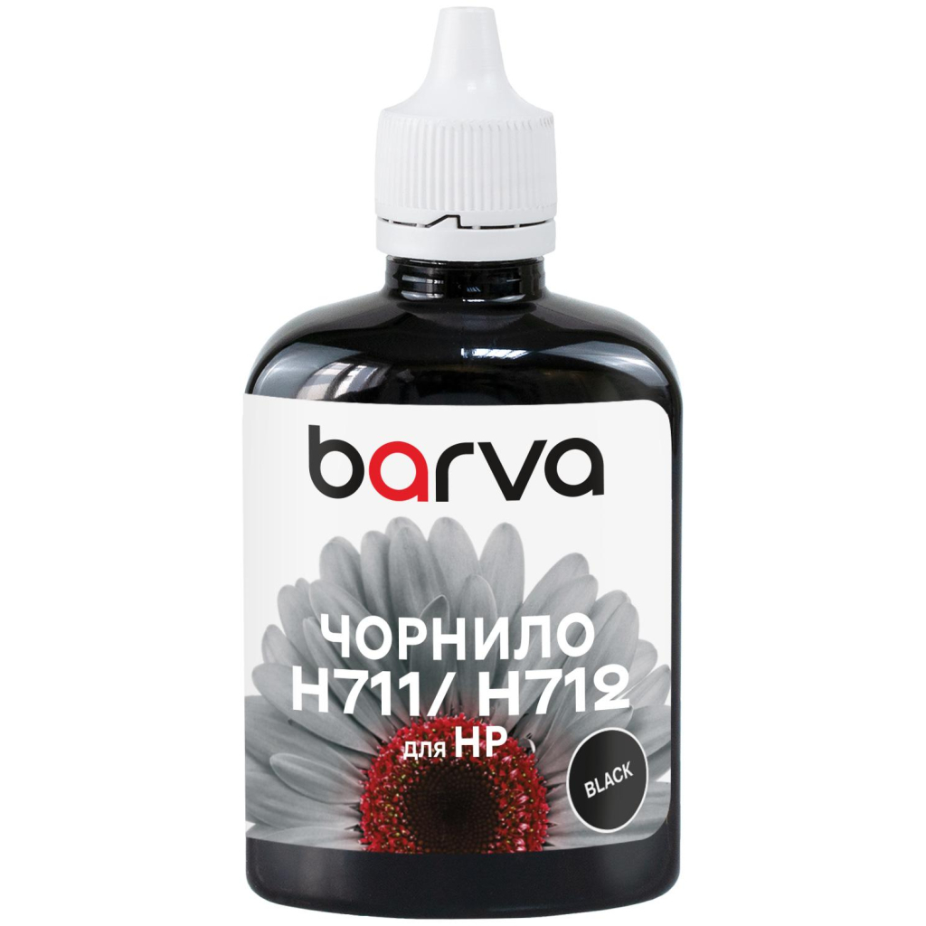 Чорнило Barva HP 711/712 100ml BK, pigment (H711-853) - зображення 1