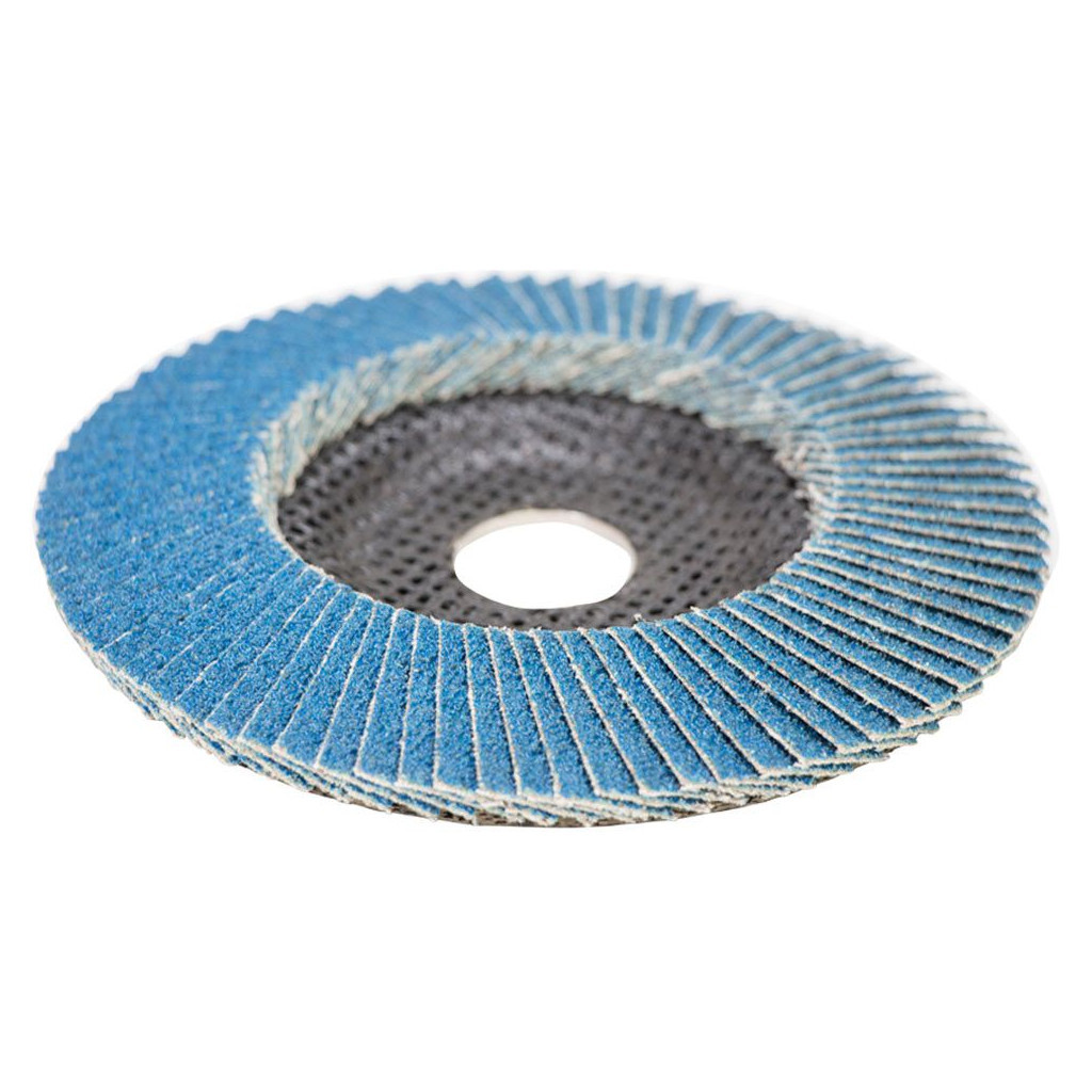 Круг зачистний Sigma пелюстковий торцевий Т29 (конічний) ZA 125мм P60 (9173531) - зображення 3