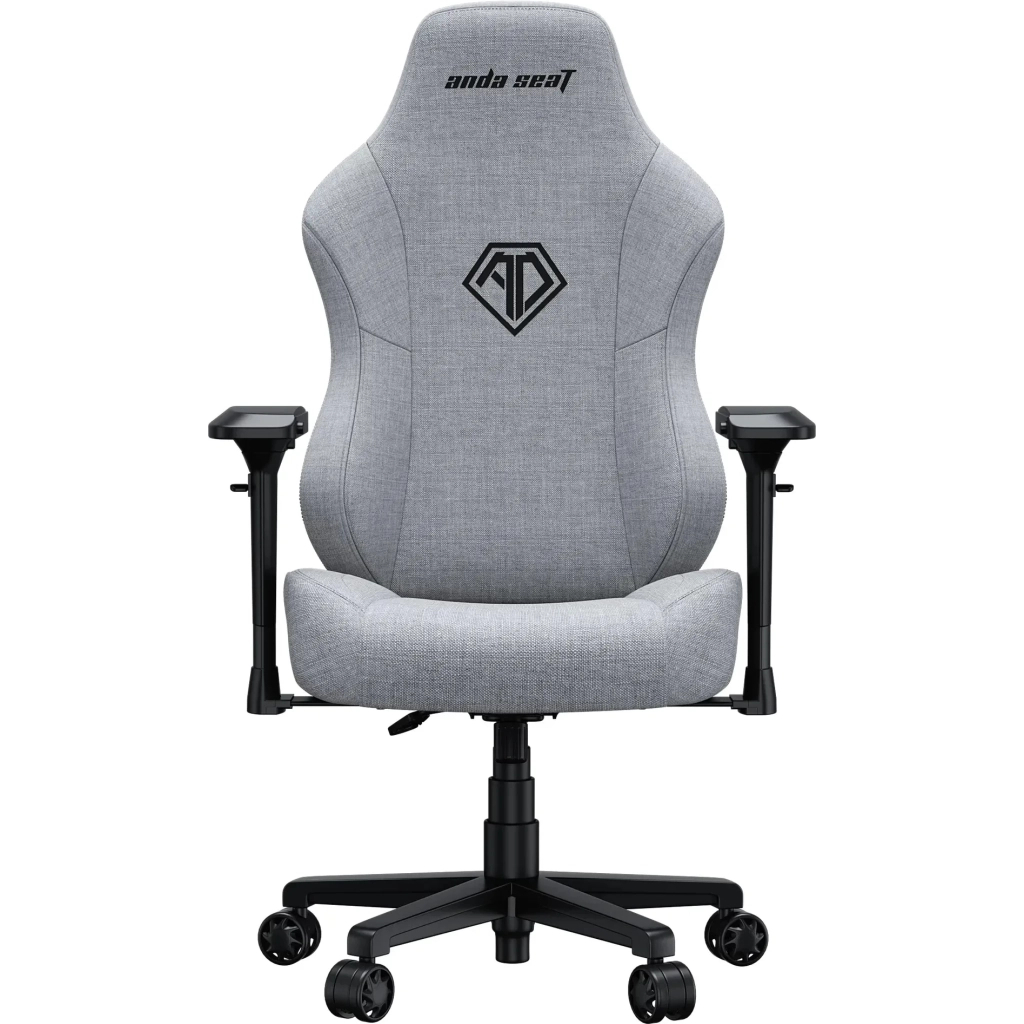 Крісло ігрове Anda Seat Phantom 3 Pro Fabric Size L Grey (AD18YC-06-G-F) - зображення 8