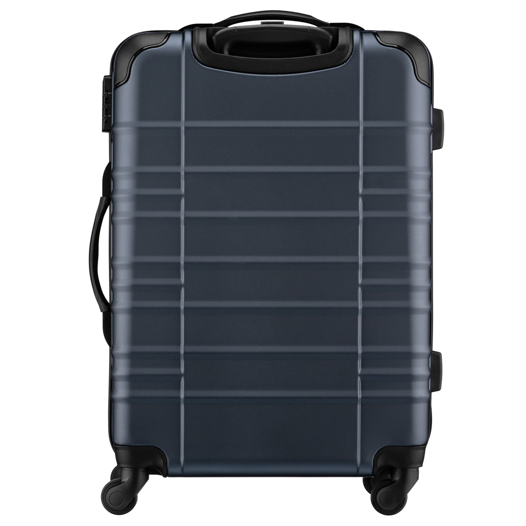 Валіза Wenger Amplar, середня, пластик, 4 колеса, синя (653147) - зображення 6