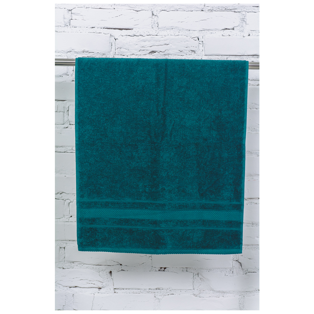 Рушник MirSon банний 5004 SoftNess Darkemerald 50x90 см (2200003181869) - изображение 2