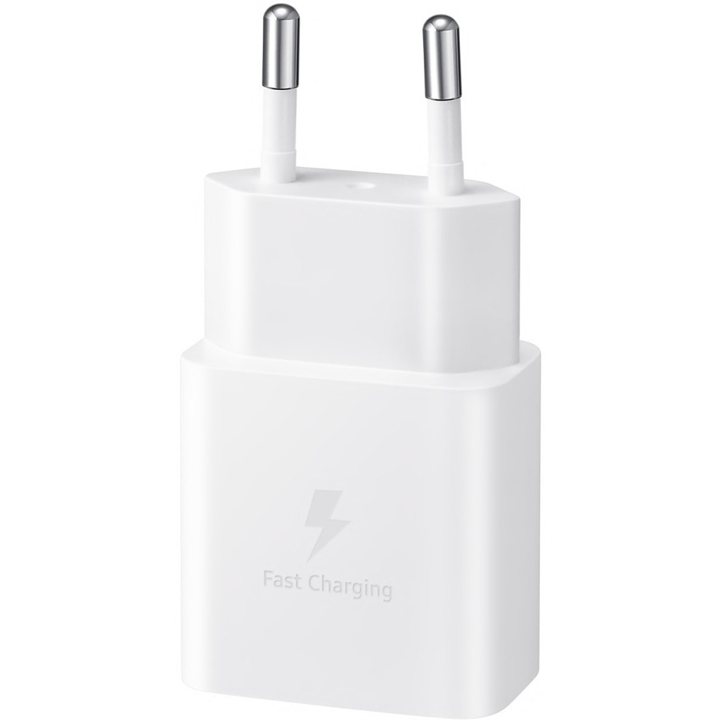 Зарядний пристрій Samsung USB-С 15W White + Cable USB-C 1m (EP-T1510XWEGEU) - зображення 2