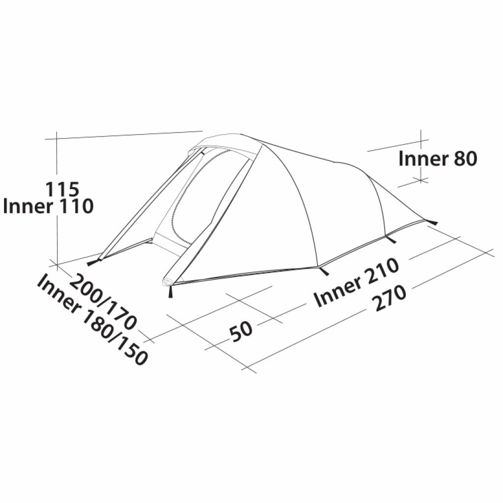 Намет Easy Camp Energy 300 Teal Green (928300) - изображение 7