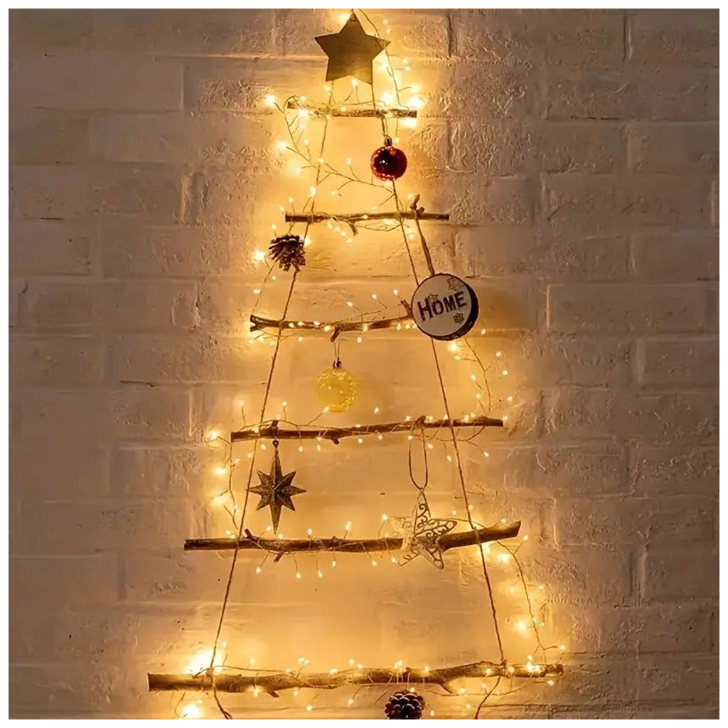 Гірлянда ColorWay Кластер LED 200 6 м 8 функцій Мідна струна Теплий колір 220 V (CW-G-200L6VC) - зображення 11