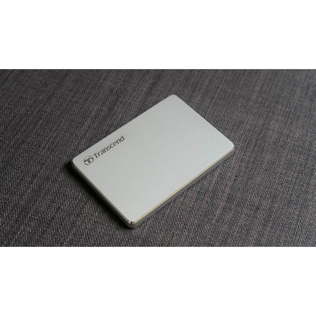 Зовнішній жорсткий диск 2.5" 2TB Transcend (TS2TSJ25C3S) - зображення 5