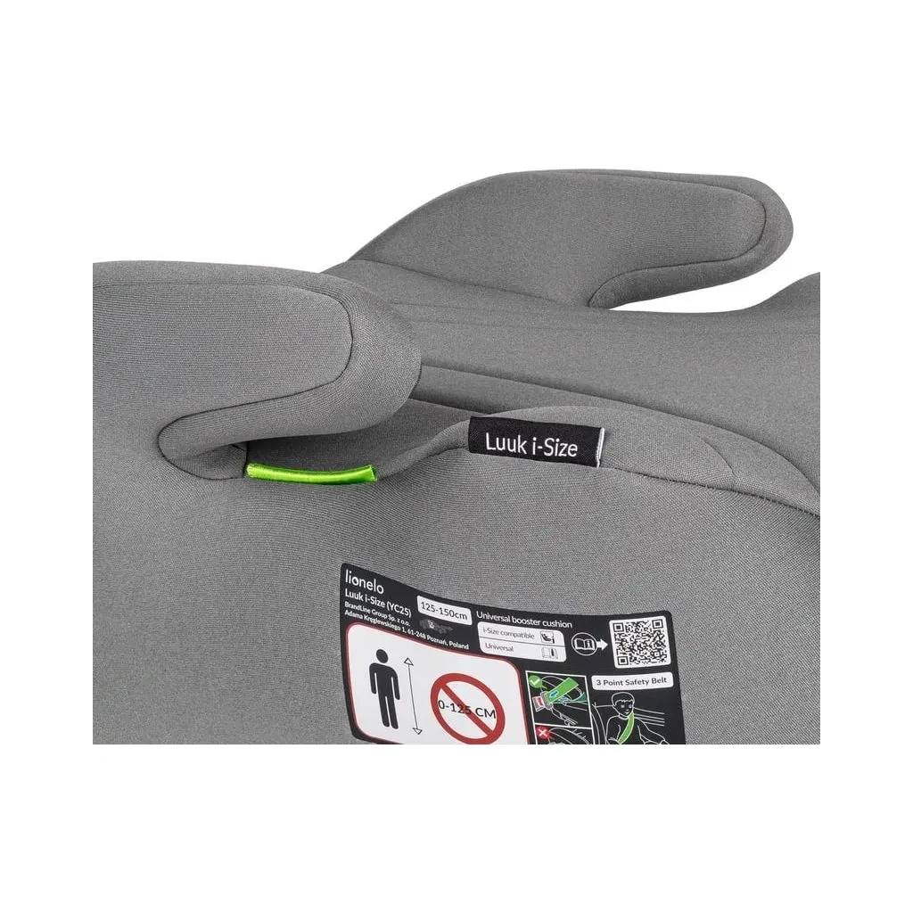Автокрісло Lionelo Luuk I-size Grey (LO-LUUK I-SIZE GREY) - зображення 4