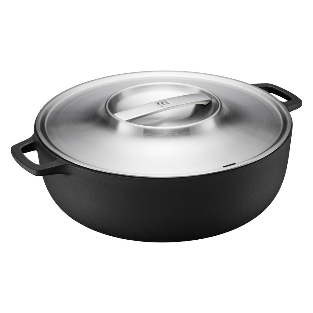 Каструля Fiskars Norden Grill з кришкою чавунна 6 л (1066430) - зображення 1