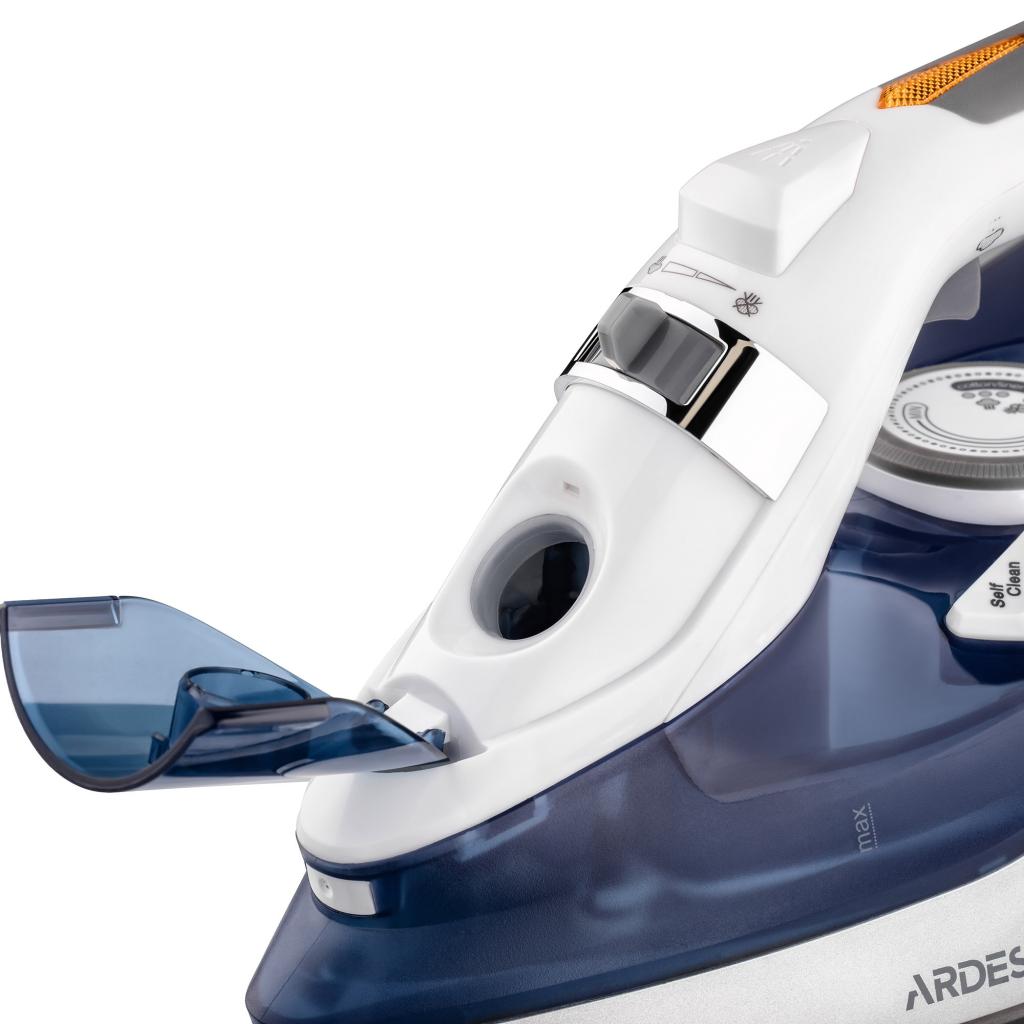 Праска Ardesto IR-C2232-BL /2200Вт /320мл/пар/ самоочищення/антикапля /кера (IR-C2232-BL) - зображення 6