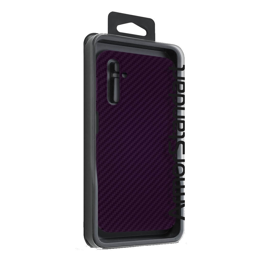 Чохол до мобільного телефона Armorstandart LikeCarbon Samsung A24 4G (A245) Purple (ARM71924) - зображення 3