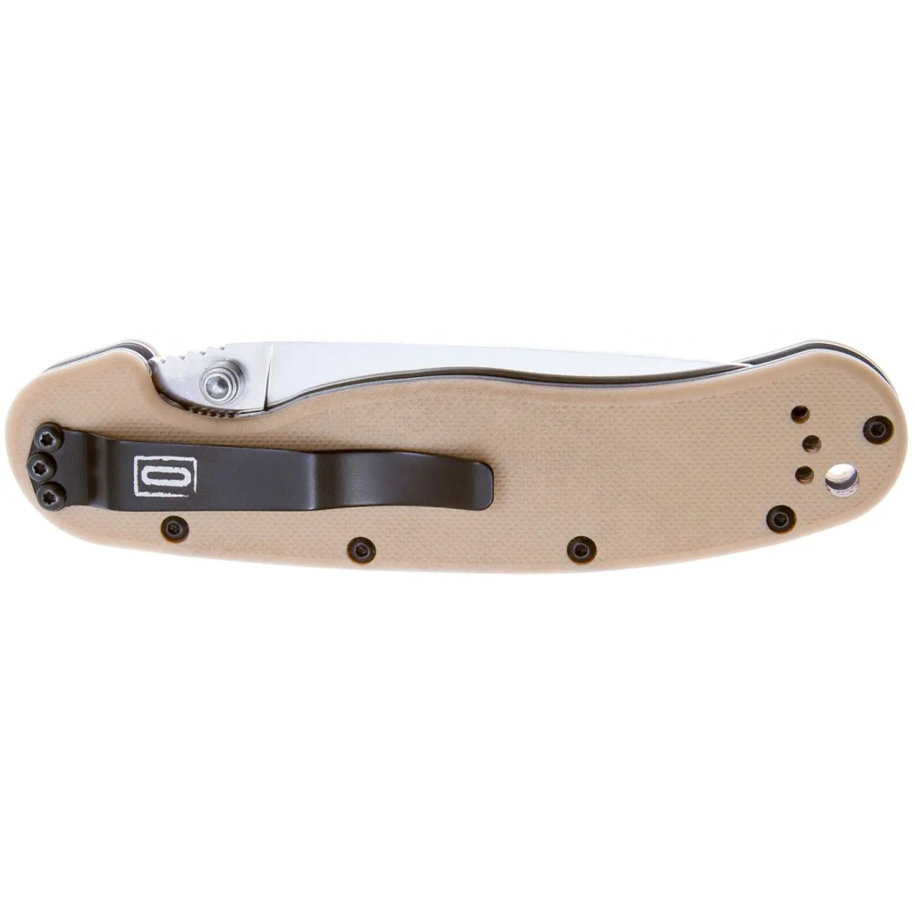 Ніж Ontario Knife RAT I AUS-8 Desert Tan (ON8848DT) - зображення 4