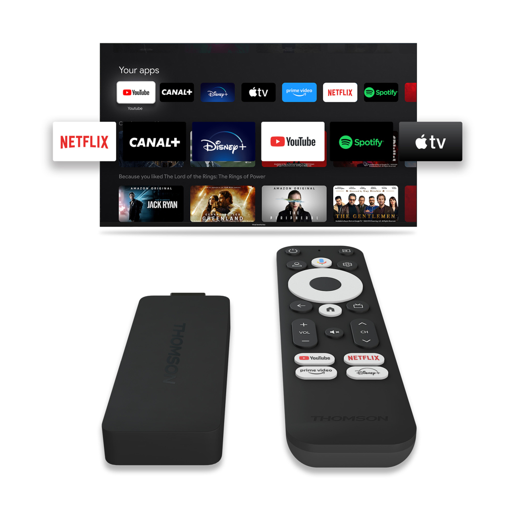 Медіаплеєр THOMSON Streaming Stick 140 4K UHD (223490) - зображення 5