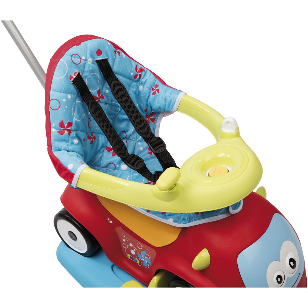 Чудомобіль Smoby Маестро комфорт 4 в 1 з функцією гойдалки Червона (720400) - изображение 4