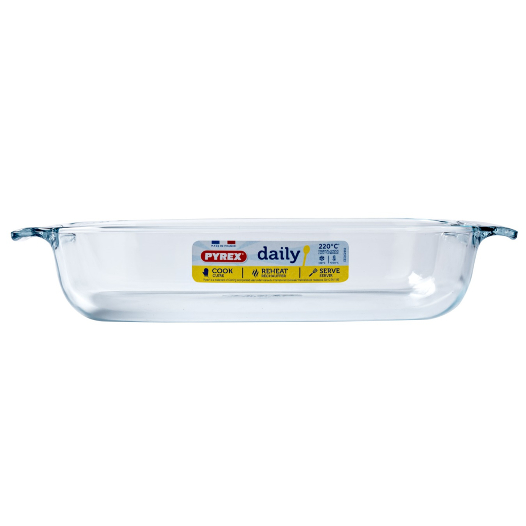 Форма для випікання Pyrex Daily прямокутна 39 х 25 х 7 см 3.7 л (232B000/3646) - изображение 3