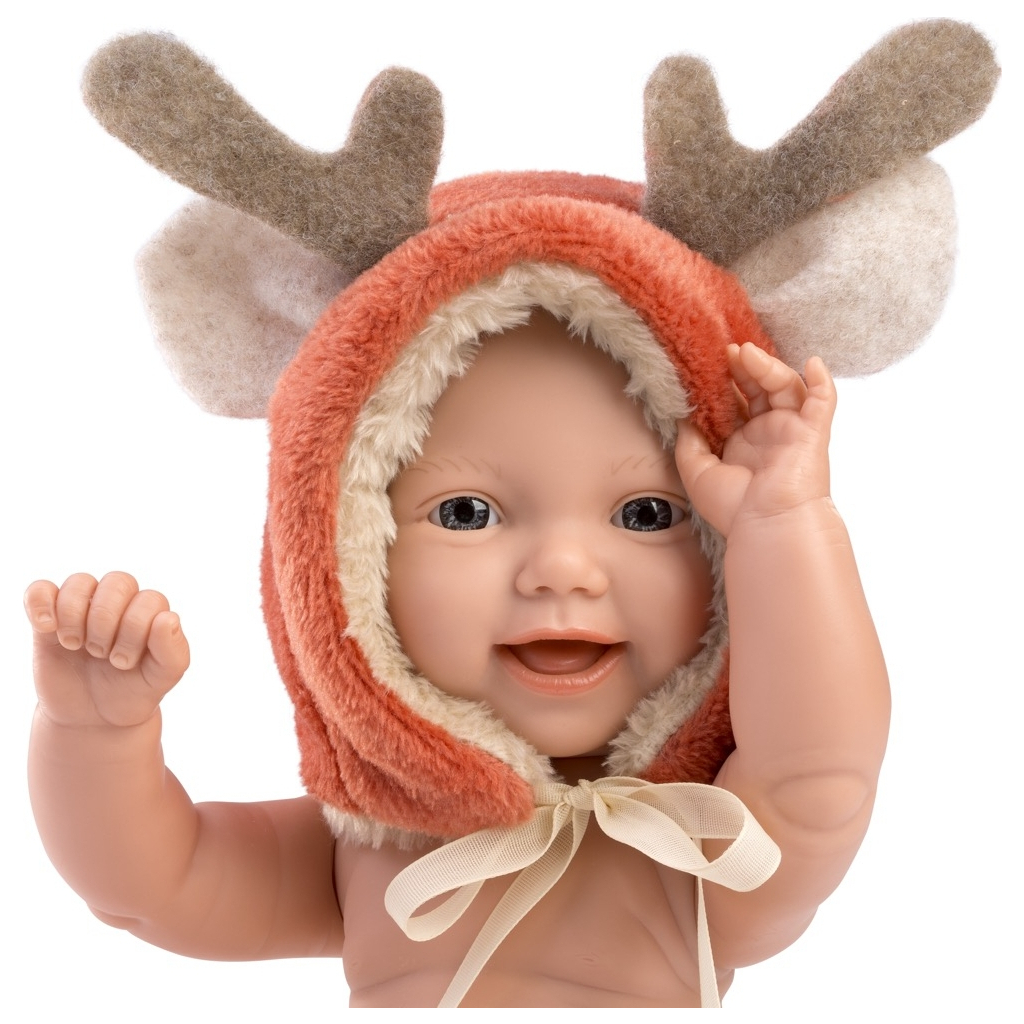 Лялька Llorens Mini Baby Boy Reindeer, 31 см (63202) - зображення 4