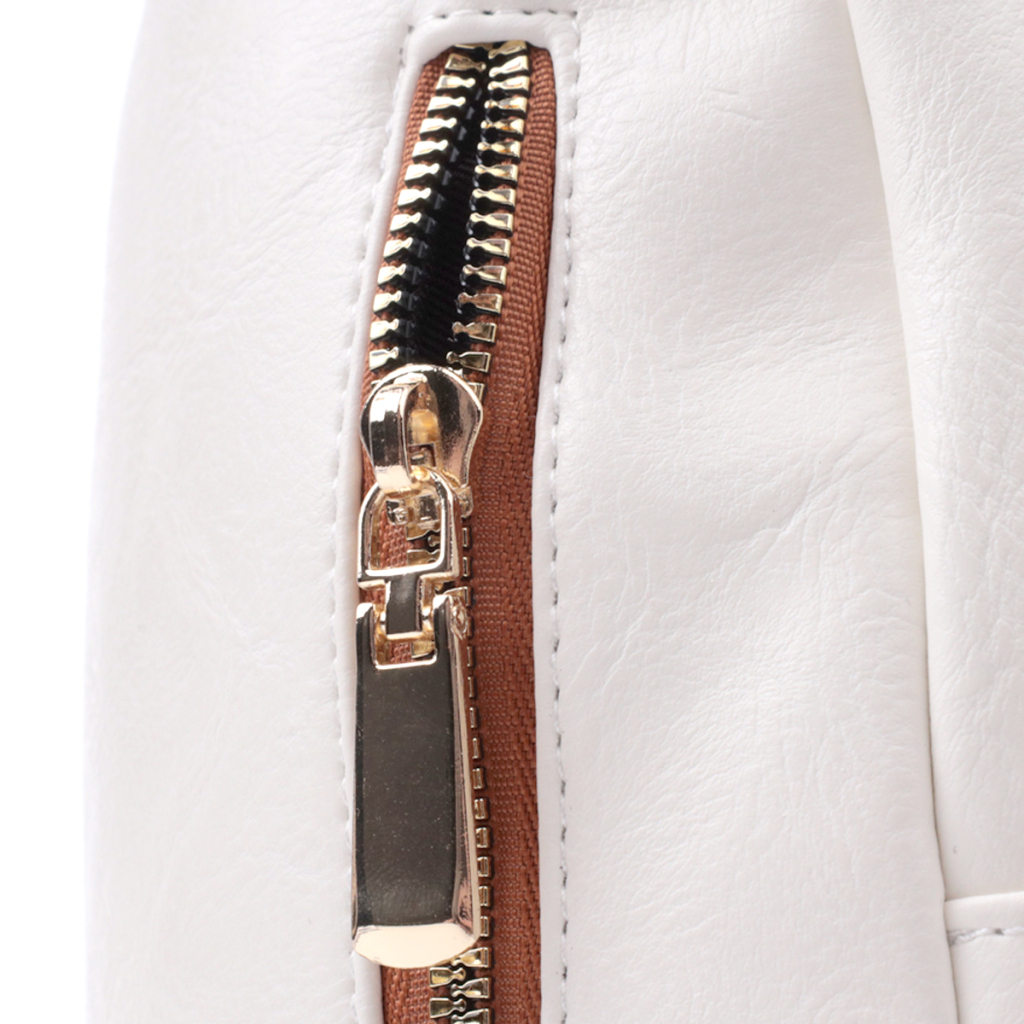 Сумка Vintage Жіноча з однією лямкою через плече з гладкої екошкіри Біла (22768) - зображення 5