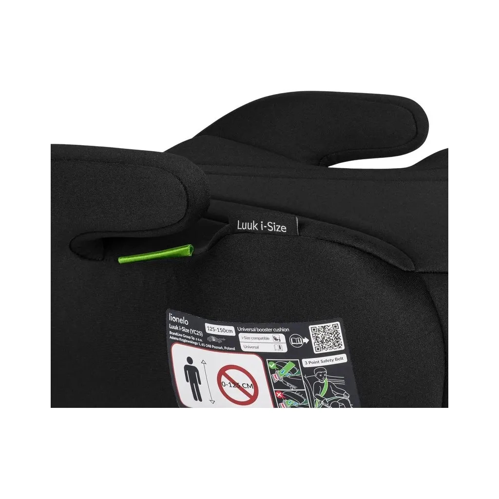 Автокрісло Lionelo Luuk I-size Black (LO-LUUK I-SIZE BLACK) - зображення 5