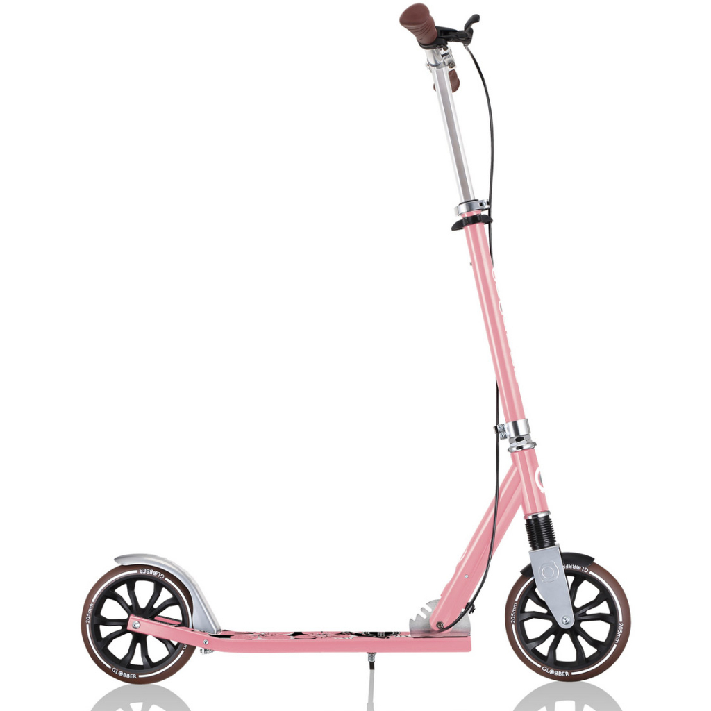 Самокат Globber NL205 Deluxe з ручним гальмом Пастельно-рожевий (685-210) - зображення 7