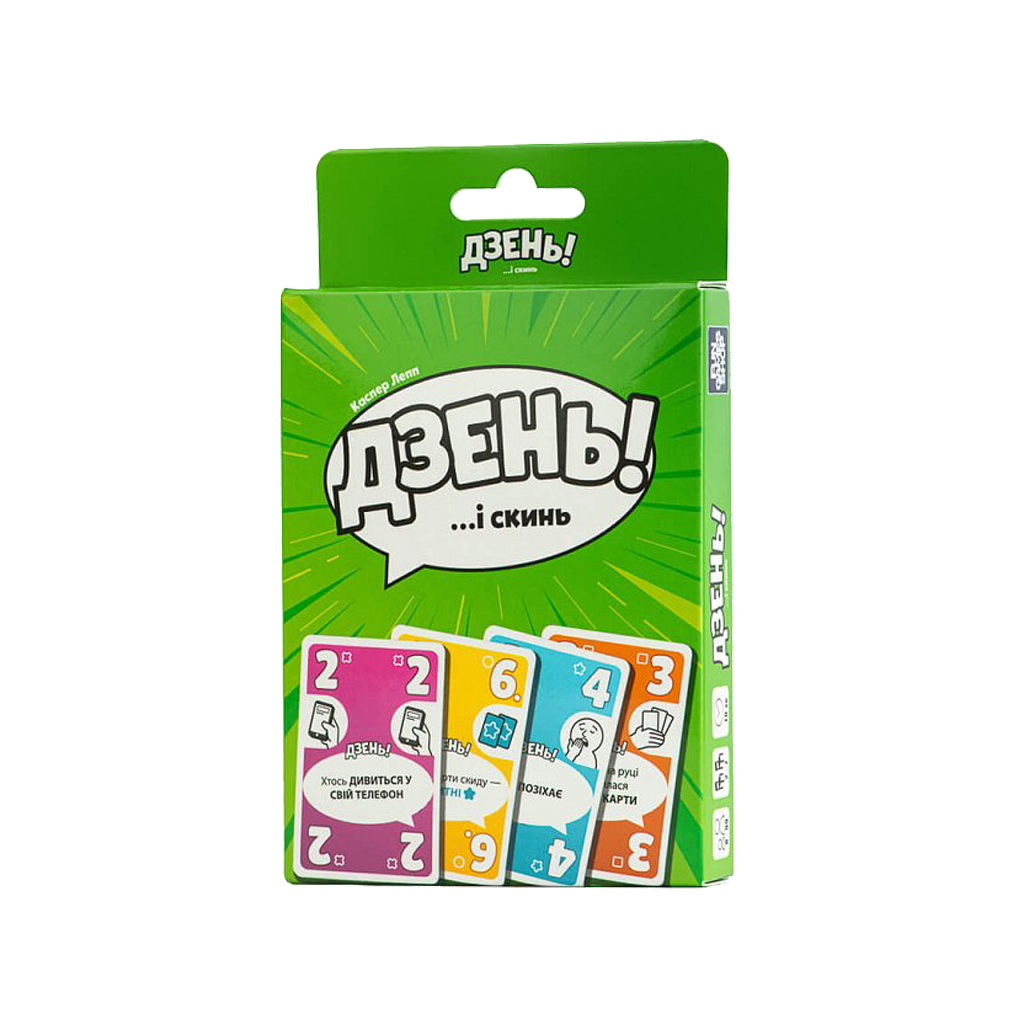 Настільна гра Fun Games Shop Дзень (Ding) (укр.) (FGS72) - зображення 1