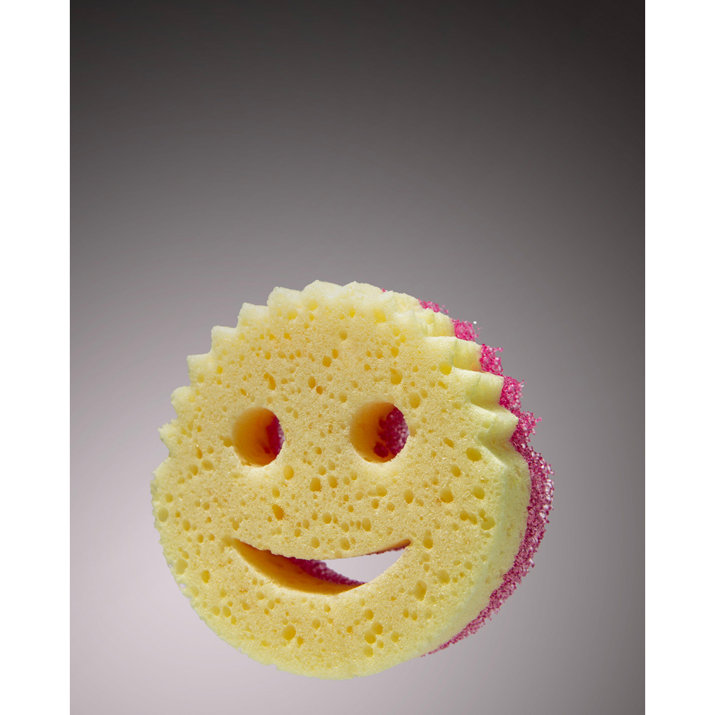 Губки кухонні Scrub Daddy Scrub Mommy Рожево-фіолетова 1 шт. (5060481022040/5060481023900) - зображення 3