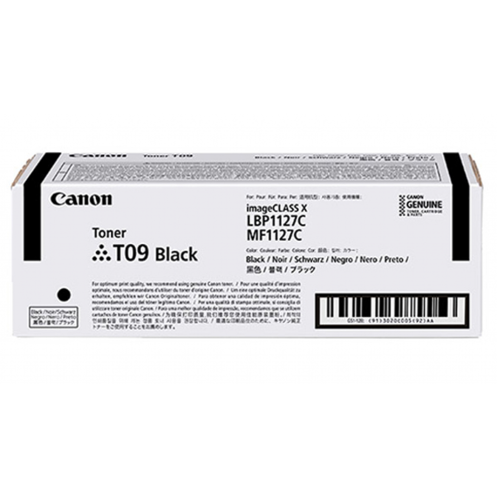 Тонер-картридж Canon T09 Black (3020C006AA) - зображення 1
