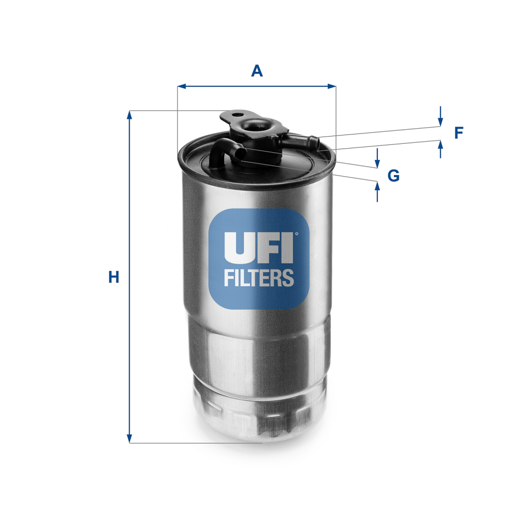 Фільтр паливний UFI 24.427.00 - зображення 1