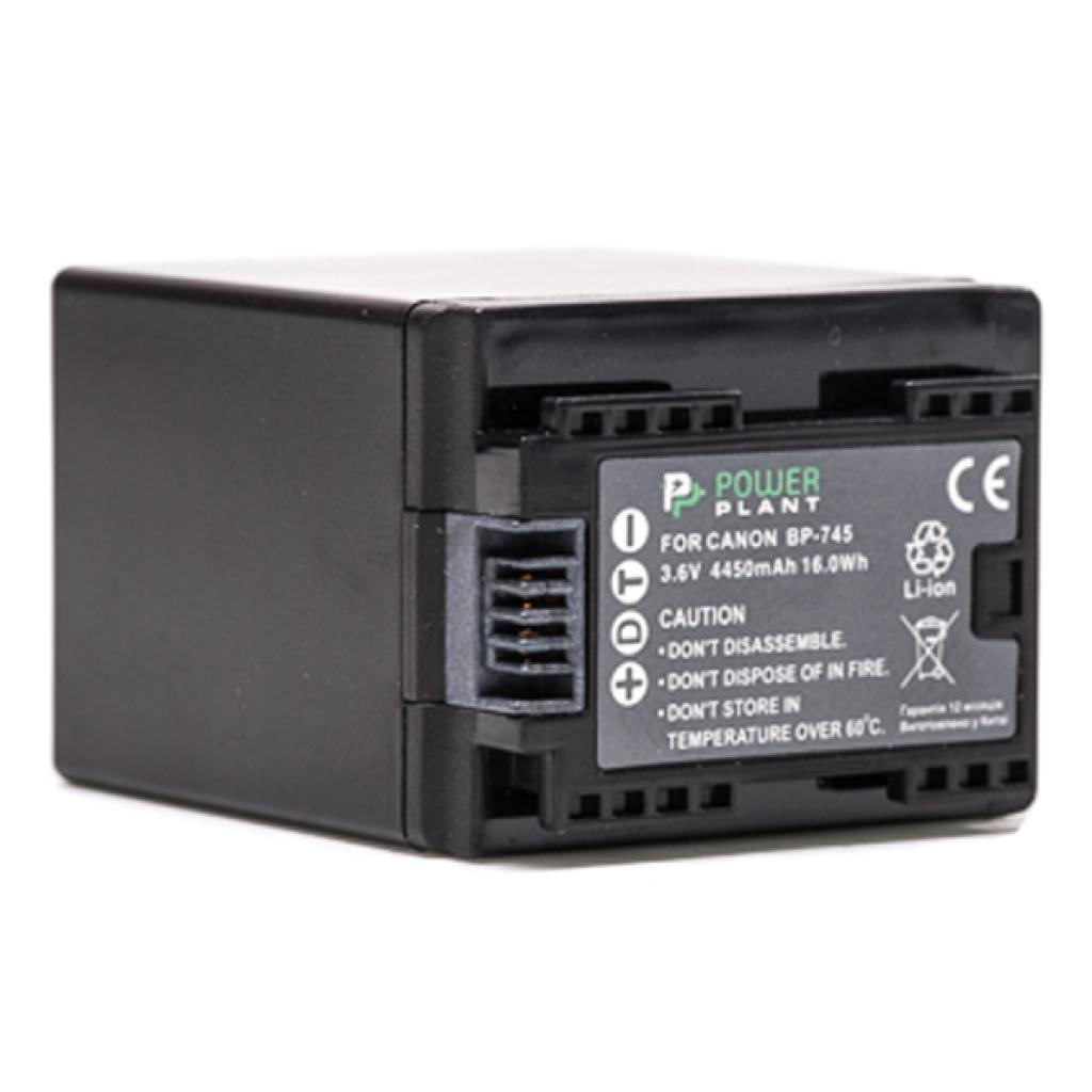 Акумулятор до фото/відео PowerPlant Canon BP-745 Chip (DV00DV1383) - зображення 2