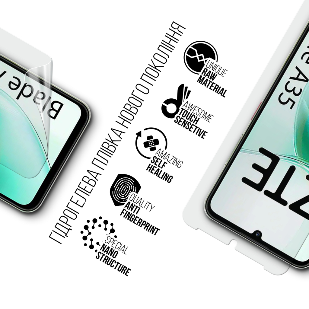 Плівка захисна Armorstandart ZTE Blade A35 4G (ARM81501) - зображення 2